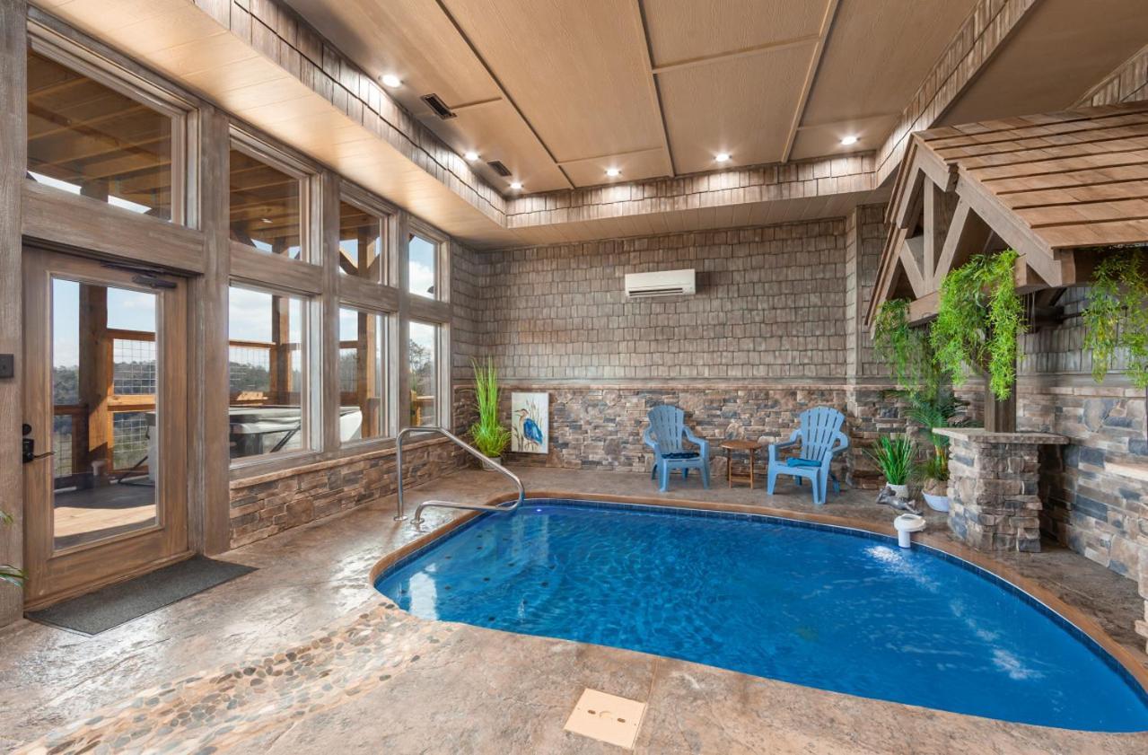 Splash Mountain Pool Hot Tub Theater Game Room Sevierville Extérieur photo