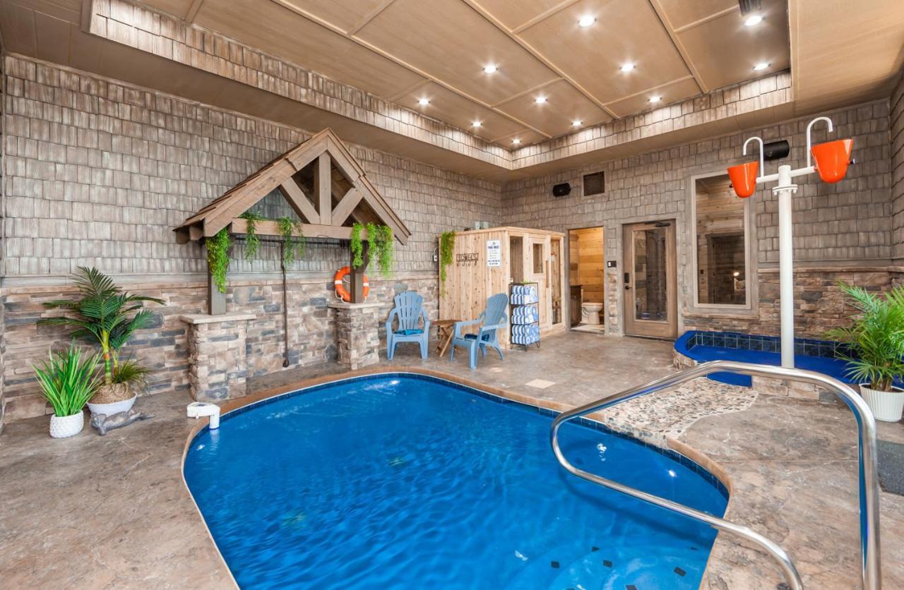 Splash Mountain Pool Hot Tub Theater Game Room Sevierville Extérieur photo